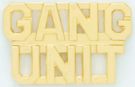 "GANG UNIT" 1/4" Collar Pin, 2 Rows - Sold in Pair